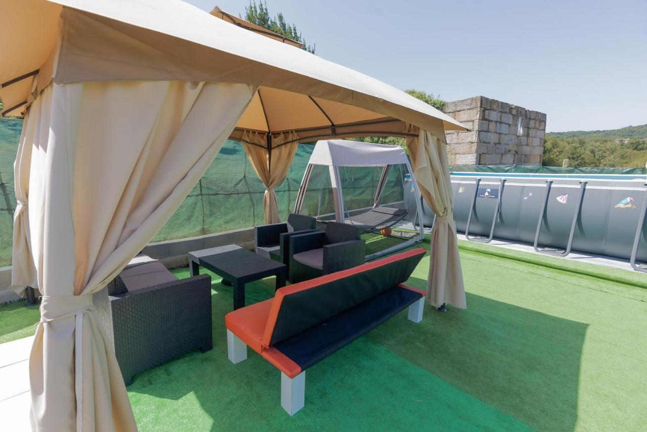 Casa Luna Rural Con Piscina Y Jardin Ourense Luaran gambar