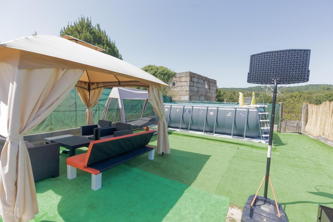 Casa Luna Rural Con Piscina Y Jardin Ourense Luaran gambar